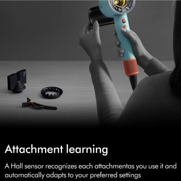 Dyson SuperSonic Nural Hair Dryer- Ceramic Patina/ Topaz - Picture 8 of 16